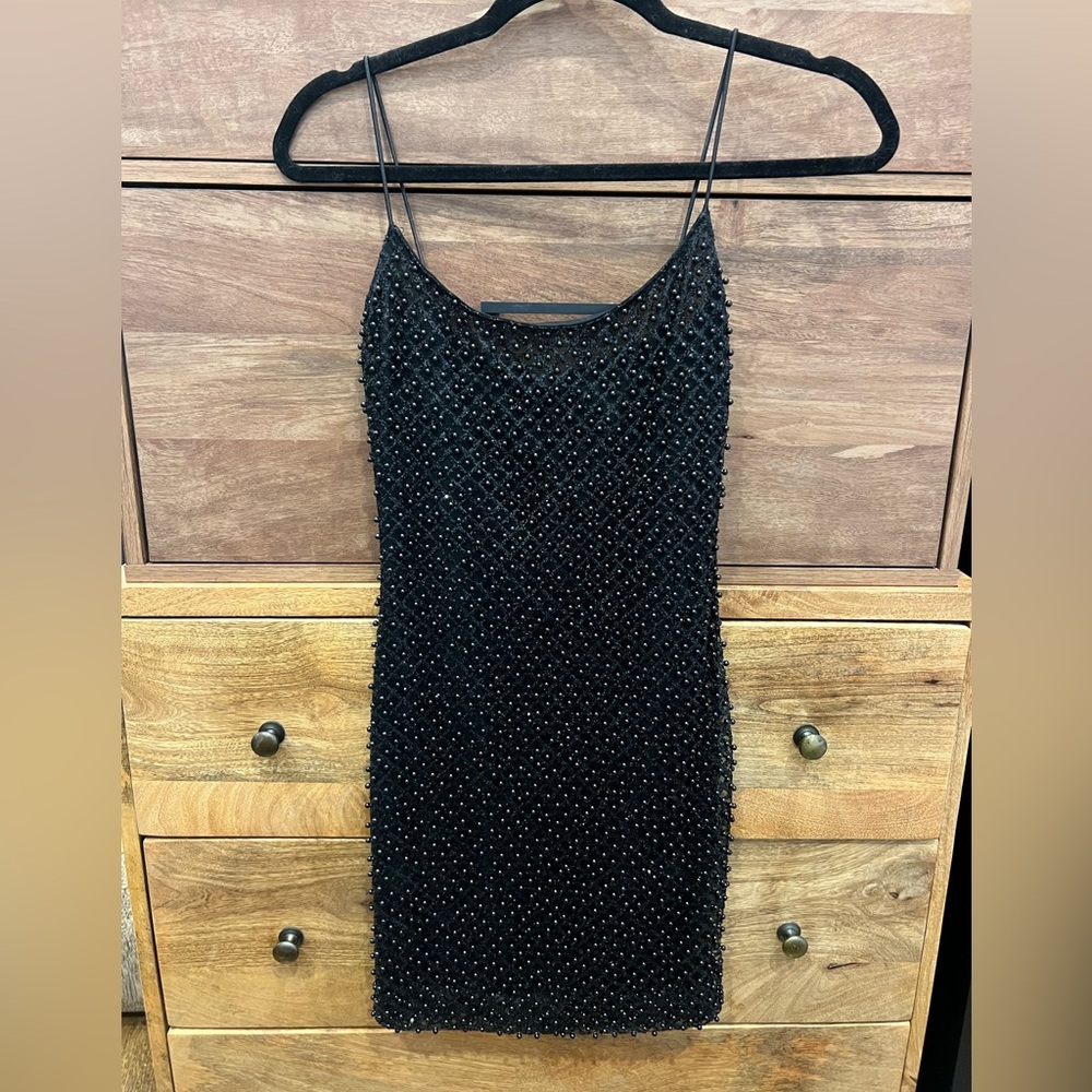 Oh Polly Drop A Glint mini dress